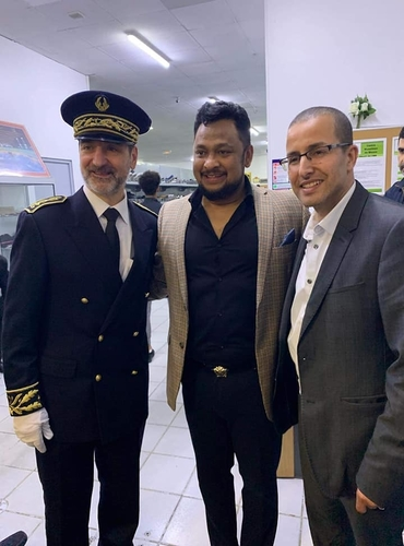 With the Governor of Paris